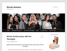 Tablet Screenshot of nicole-aniston.com